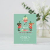 Was für ein Spaß! Zeit zu Elf. Postkarte (Stehend Vorderseite)