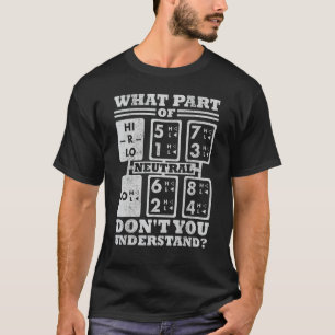 Was für ein Teil des LKW-Zahnrads versteht man nic T-Shirt