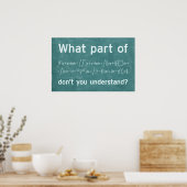 Was für ein Teil? - Math Poster (Küche)