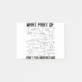 Was für ein Teil verstehen Sie nicht Post-it Klebezettel (Vorderseite)