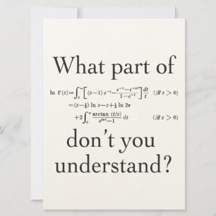 Was für ein Teil von...