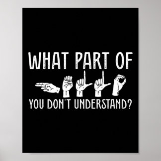 Was für ein Teil von Ihnen versteht Designlehrer n Poster