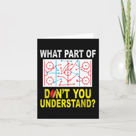 Was für ein Teil von Ihnen versteht keinen Spaß be Karte (Vorderseite)