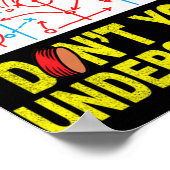 Was für ein Teil von Ihnen versteht keinen Spaß be Poster (Ecke)