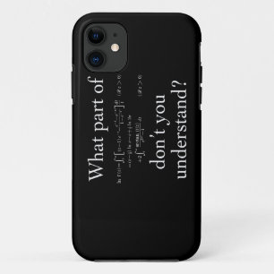 Was für ein Teil von... Weiß im Dunkeln Case-Mate iPhone Hülle