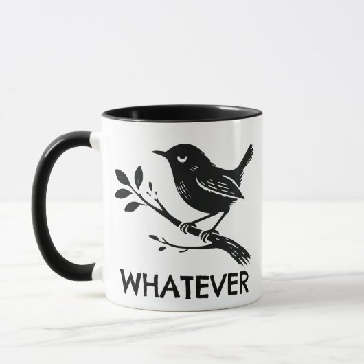 Was für ein Vogel Tasse (Links)