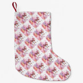 Was für ein Whimsical World Gal Kleiner Weihnachtsstrumpf (Vorderseite)