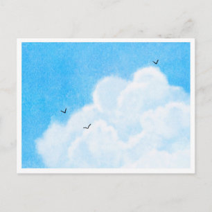 Was für ein wunderbarer Tag Postkarte