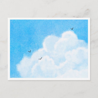 Was für ein wunderbarer Tag Postkarte