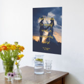 Was für ein wunderbares Foto in der Welt Foliendrucke (Ablage(Küche))