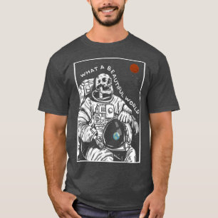 Was für ein wunderschönes Mars-Weltraumwissenschaf T-Shirt