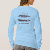 Was für eine Arbeit ist der T - Shirt von Frauen (Rückseite)