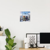 "Was für eine Aussicht!" Poster (Heimbüro)
