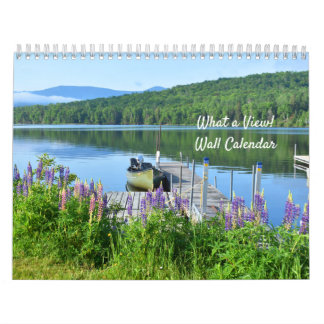 Was für eine Aussicht! Wandkalender