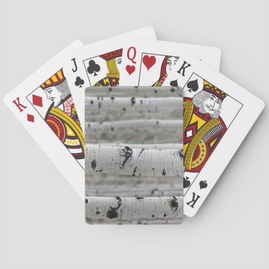 Was für eine Birke Spielkarten (Rückseite)