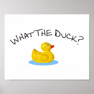 Was für eine Ente Poster
