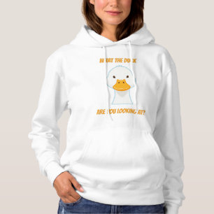Was für eine Ente schaust du dir an? Hoodie