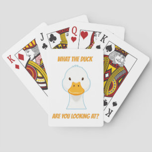 Was für eine Ente schaust du dir an? Spielkarten