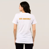 Was für eine Ente schaust du dir an? Tri-Blend Shirt (Rückseite voll)