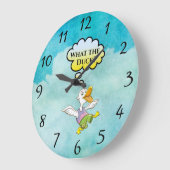 Was für eine Ente? Wall-Uhr Große Wanduhr (Winkel)