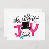 Was für eine Freude, Postkarte (Vorne/Hinten)