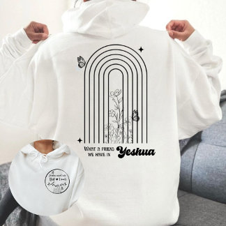 Was für eine Freundin in Yeshua Black Girl Christl Hoodie