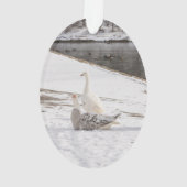 Was für eine Gans Ornament (Rückseite)