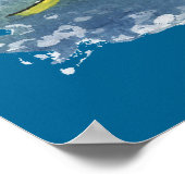 Was für eine glückliche Reise das war! Poster (Ecke)