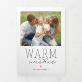 Was für eine Jahr-EDITABLE FARBEN-Trifold-Urlaubsk Dreifach Gefaltete Einladung (Cover)