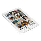 Was für eine Jahr-Foto-Urlaubskarte Magnet (Rechte Seite)