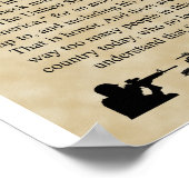 Was für eine kleinere Veteran-Version Poster (Ecke)