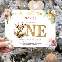 Was für eine lustige Weihnachtseinladung zum erste