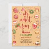 Was für eine lustige Weihnachtsfeier Einladung (Vorderseite)