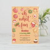 Was für eine lustige Weihnachtsfeier Einladung (Stehend Vorderseite)