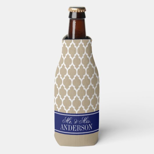 Was für eine Monografie der marokkanischen Marine Flaschenkühler (Flaschenvorderseite)