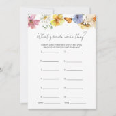 Was für eine Note waren sie? | Boho Brautparty Car Einladung (Vorderseite)