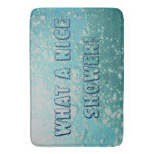 WAS FÜR EINE SCHÖNE DUSCHWASSERBLÖCKE ENTwerfen Co Badematte (Vorderseite Vertikal)