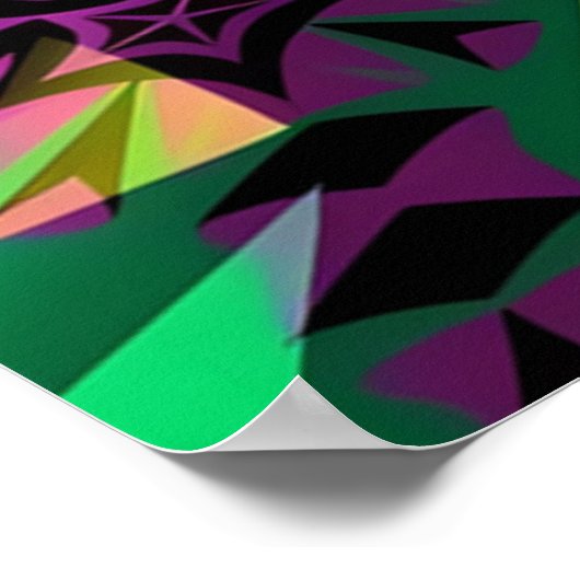 Was für eine Überraschung Poster (Ecke)