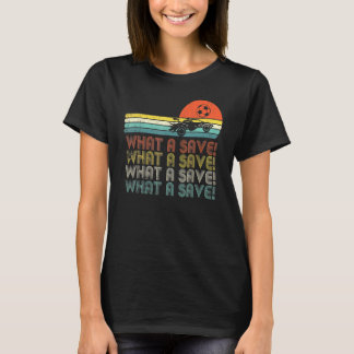 Was für eine Vintage Retro Rocket Soccer Car Leagu T-Shirt