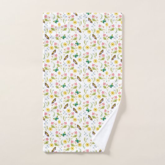 Was für eine wunderbare Frühlingswelt Badhandtuch Set (Handtuch)