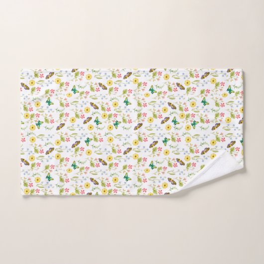 Was für eine wunderbare Frühlingswelt Badhandtuch Set (Handtuch)