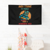 Was für eine wunderbare Welt Banner (Insitu)