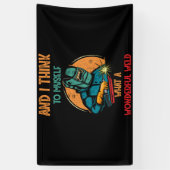 Was für eine wunderbare Welt Banner (Vertikal)