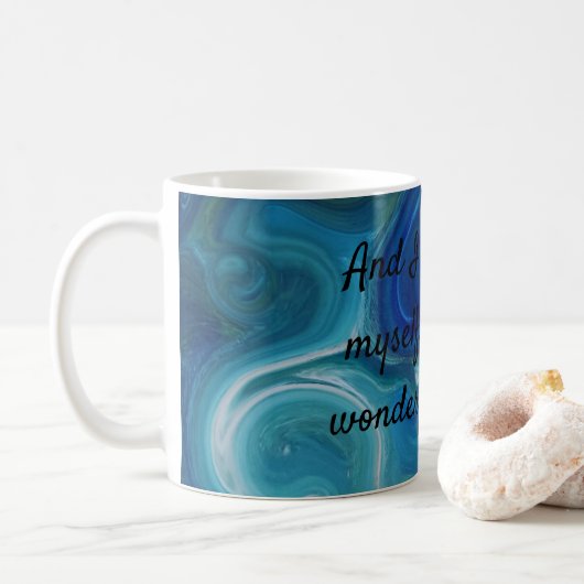 Was für eine wunderbare Welt Kaffeetasse (Mit Donut)