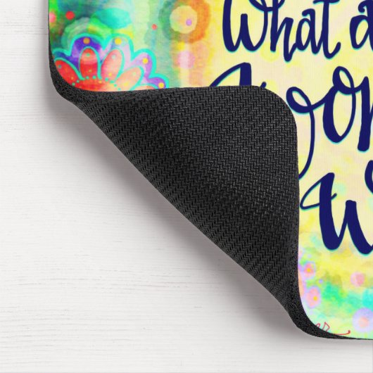 Was für eine wunderbare Welt Mousepad (Ecke)