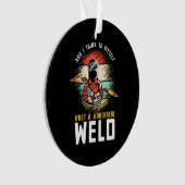 Was für eine wunderbare Welt Ornament (Vorderseite)