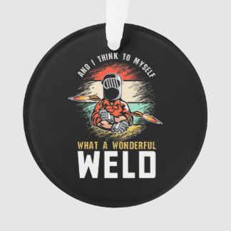 Was für eine wunderbare Welt Ornament