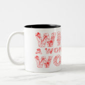 Was für eine wunderbare Welt Zweifarbige Tasse (Links)