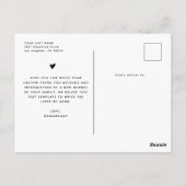 Was für eine wunderbare Zeit einfache 6 Foto Viele Postkarte (Rückseite)