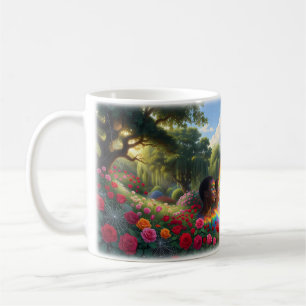 Was für eine wundervolle Welt Regenbogengarten-Tas Kaffeetasse